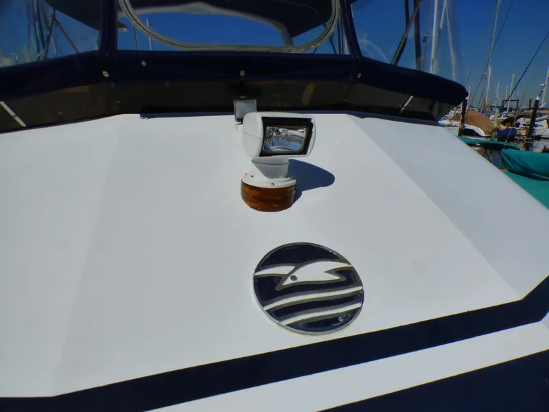 Slide: The Image of Spindrift 39 ft. Aft Cabin Twin Diesel 1984 - 86