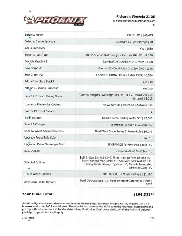 Slide: The Image of Phoenix Bass Boats 21 XE 2026 - 33