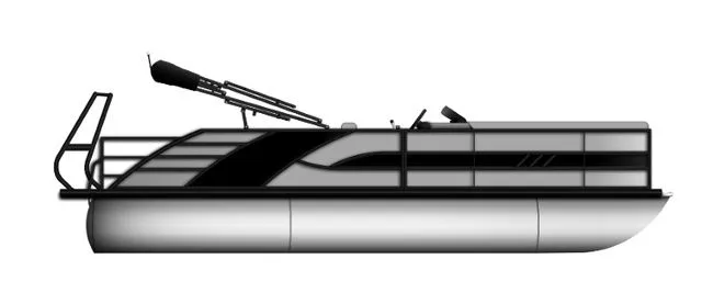 The Image of Bentley Pontoons Elite 223 Swingback DC Triple Tube Pkg 2026 - 1
