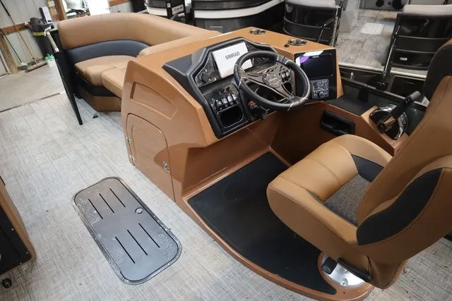 Slide: The Image of Bentley Pontoons Elite 223 Swingback DC Triple Tube Pkg 2026 - 8