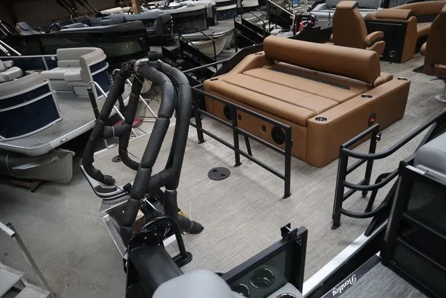 Slide: The Image of Bentley Pontoons Legacy 243 Swingback Ext. Triple Tube Pkg 2026 - 10