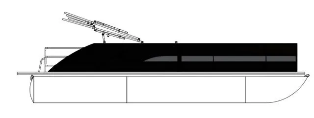 Slide: The Image of Bentley Pontoons Legacy 243 Swingback Ext. Triple Tube Pkg 2026 - 4