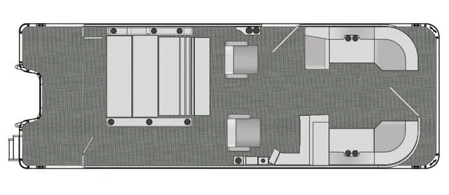 Slide: The Image of Bentley Pontoons Legacy 243 Swingback Ext. Triple Tube Pkg 2026 - 5