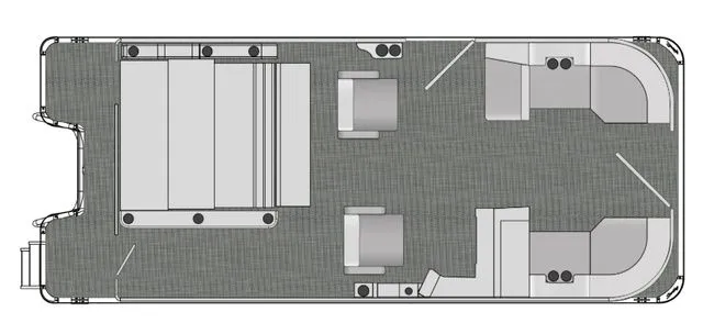 Slide: The Image of Bentley Pontoons Legacy 203 Swingback Sport Tube Pkg 2026 - 2