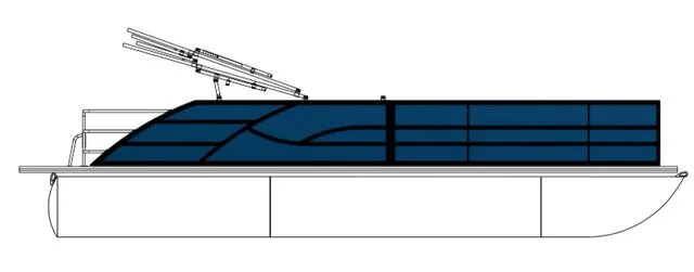 Slide: The Image of Bentley Pontoons Legacy 203 Swingback Sport Tube Pkg 2026 - 9