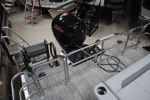 Slide: The Image of Bentley Pontoons Legacy 223 Forward Fish Swingback Sport Tube Pkg 2026 - 11