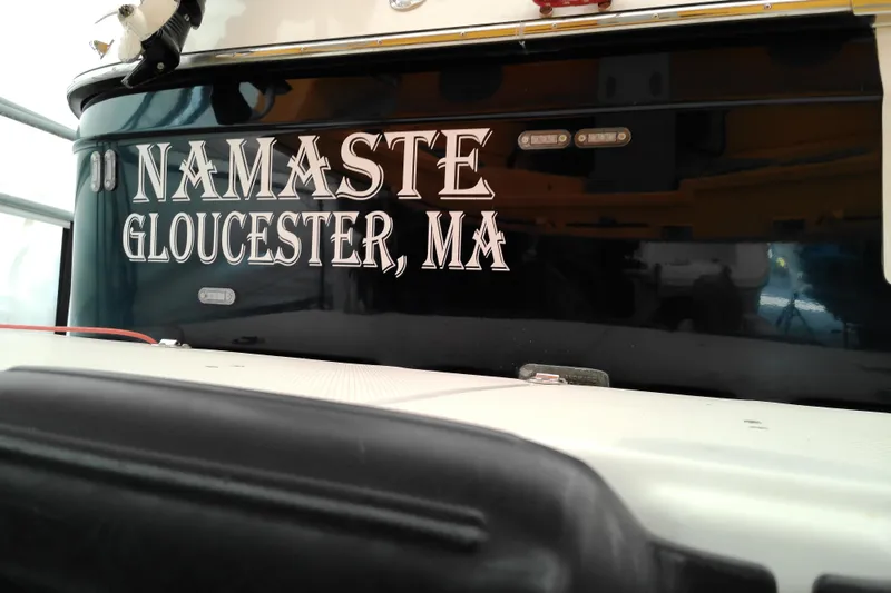 Slide: The Image of 2010 Ranger Tugs R-25 boat named "Namaste" in Gloucester, MA. - 17