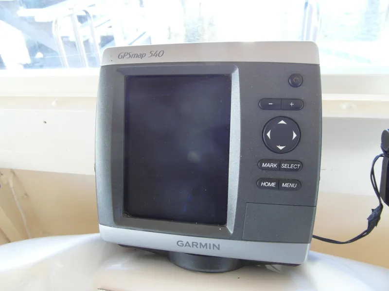 Slide: The Image of Garmin GPSmap 540 device on Trident 40 Passenger Tour Boat, 2005 model. - 16
