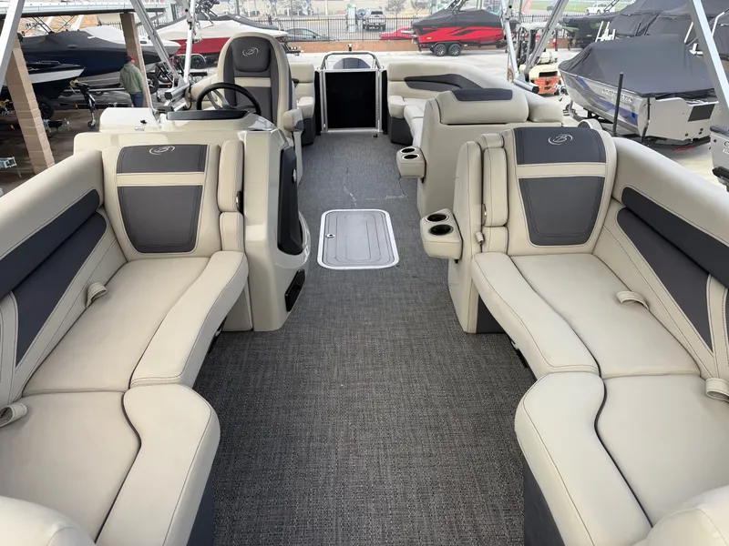 Slide: The Image of Barletta Cabrio 22Q w/ 200HP Mercury! 2023 - 9