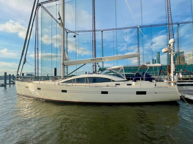 The Image of 2010 Southerly 57 RS sailboat docked in harbor. - 0