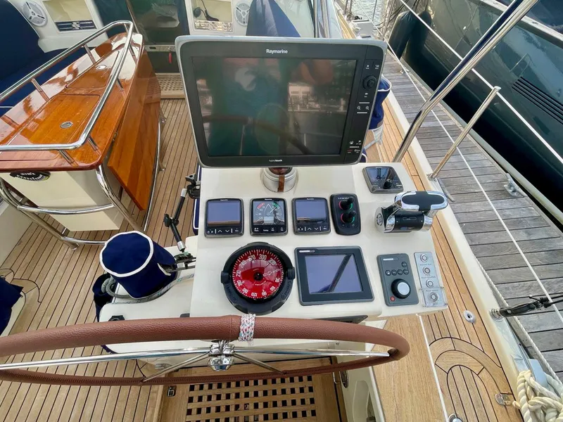 Slide: The Image of Cockpit of Southerly 57 RS yacht, 2010 model. - 18
