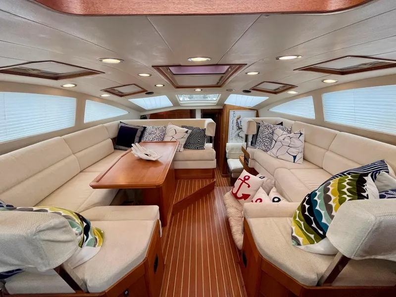 Slide: The Image of Interior of a luxurious 2010 Southerly 57 RS yacht. - 32