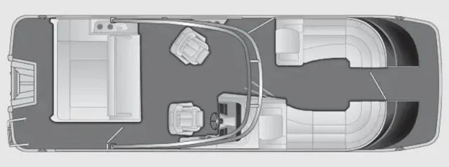 Slide: The Image of Bennington QX Swingback 25 QXSBA Tritoon 2026 - 2