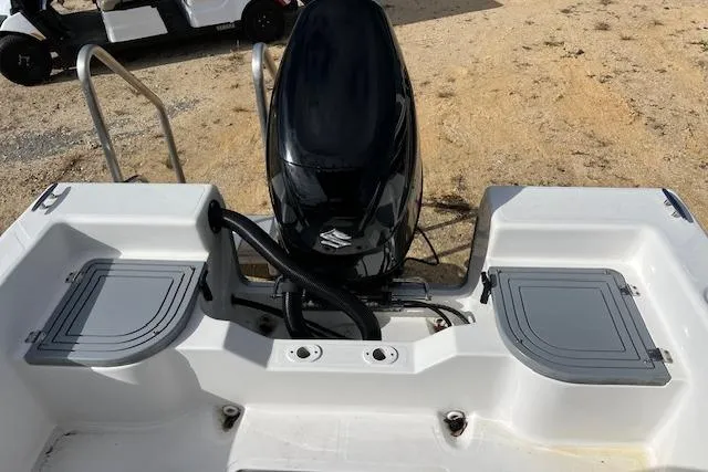 Slide: The Image of Key Largo 1800 Center Console boat, 2022 model, with outboard motor. - 4