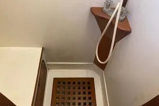 Slide: The Image of Head, shower grate drain and bench seat - 20