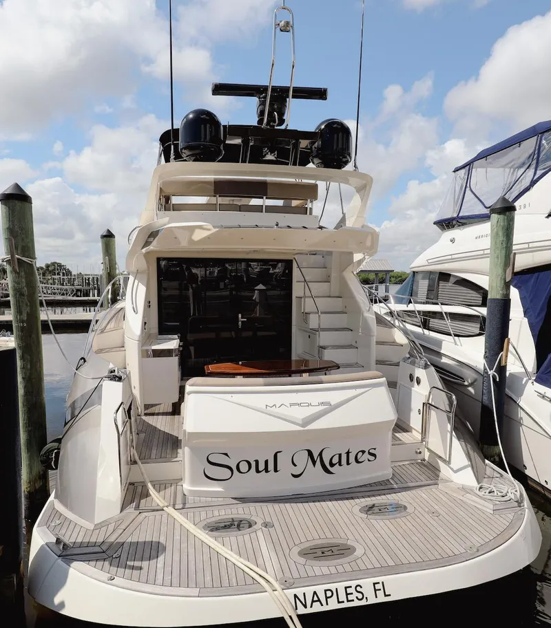 Slide: The Image of 2017 Marquis 500 Sport Yacht Soul Mates docked in Naples, FL. - 9