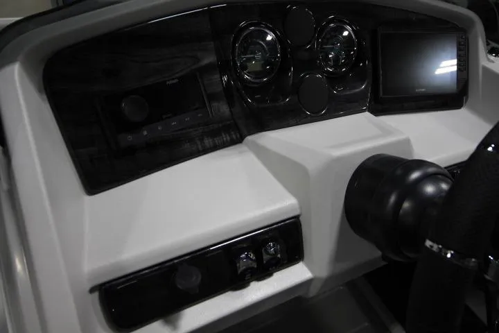 Slide: The Image of 2026 Avalon LSZ Rear Fish dashboard with gauges and display screen. - 10