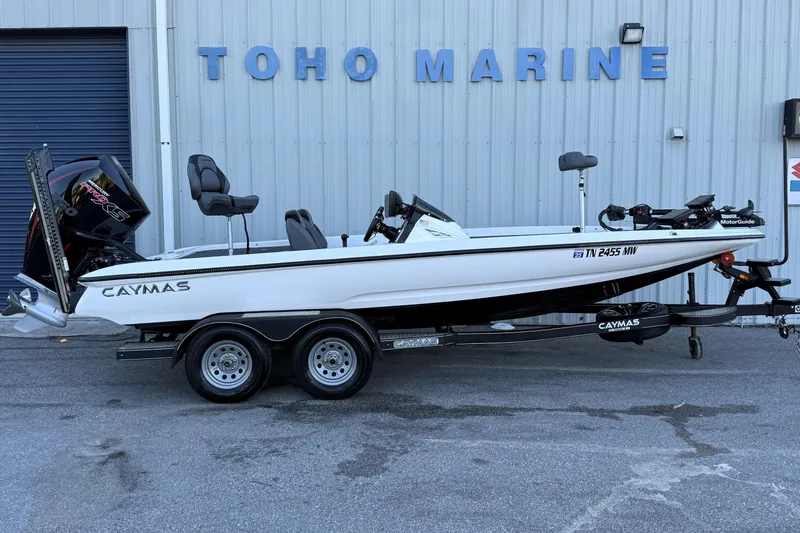 The Image of 2022 Caymas CX 20 PRO boat on trailer at Toho Marine dealership. - 1