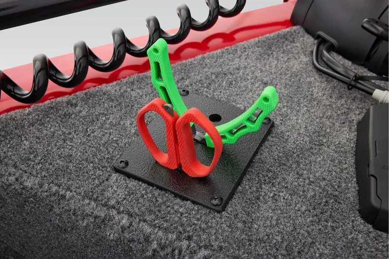 Slide: The Image of Manufacturer Provided Image: Rod holder on 2026 Tracker Pro Guide V-175 Combo boat deck. - 16