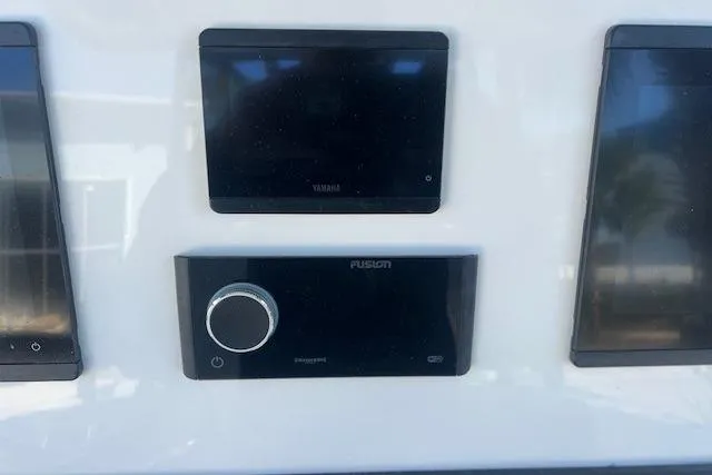 Slide: The Image of Garmin screen on Key West 263 FS boat, year 2026. - 12