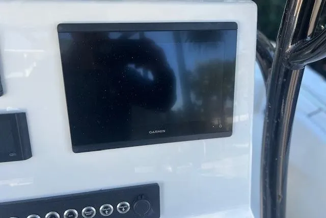 Slide: The Image of Dashboard of Key West 263 FS boat, year 2026. - 13