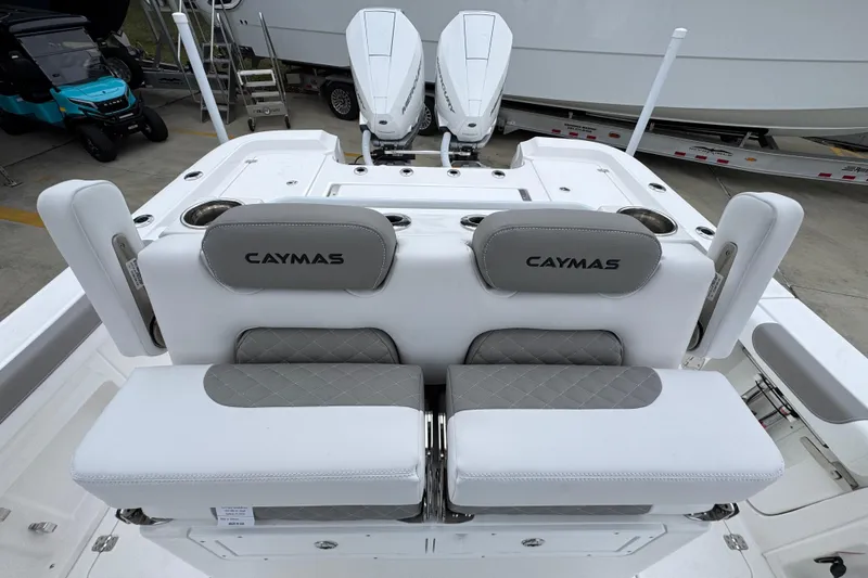 Slide: The Image of 2026 Caymas 291 boat interior with dual seats and modern design. - 34