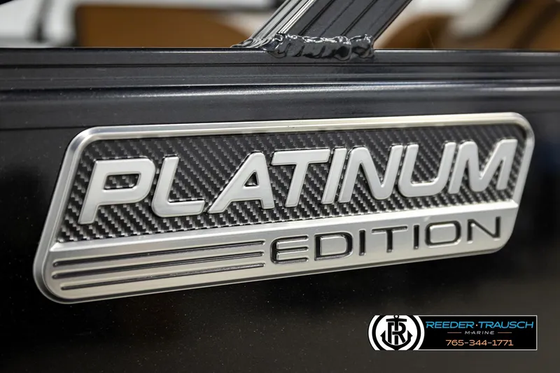 Slide: The Image of 2026 Avalon LSZ CRB Platinum Edition badge with carbon fiber design. - 51