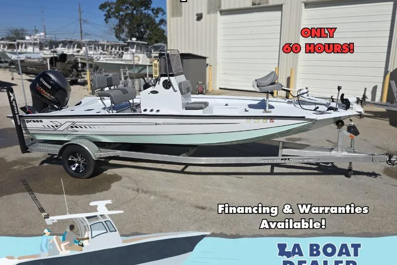 The Image of 2022 Xpress H20B Bay boat with trailer, only 60 hours, financing available. - 0