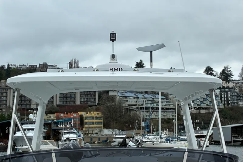 Slide: The Image of 2024 Helmsman Trawlers 43E Pilothouse hardtop. - 71