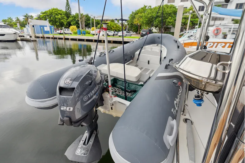 Slide: The Image of Grill and tray on a 2019 Lagoon 42 yacht. - 18