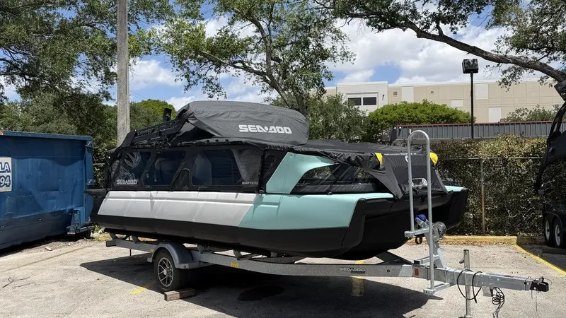 Slide: The Image of Sea-Doo Switch Sport™ 21 - 300 Hp Galvanized 2026 - 24