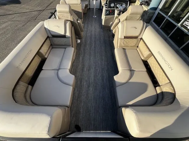 Slide: The Image of Bennington 22SSR Lux TriToon Pontoon 2026 - 13