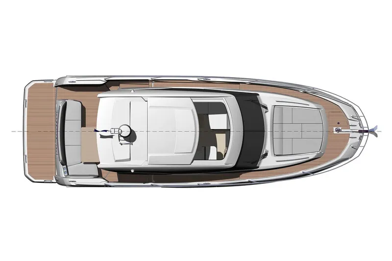 Slide: The Image of Engine compartment of a 2023 Prestige 420S yacht, featuring hoses and mechanical components. - 76