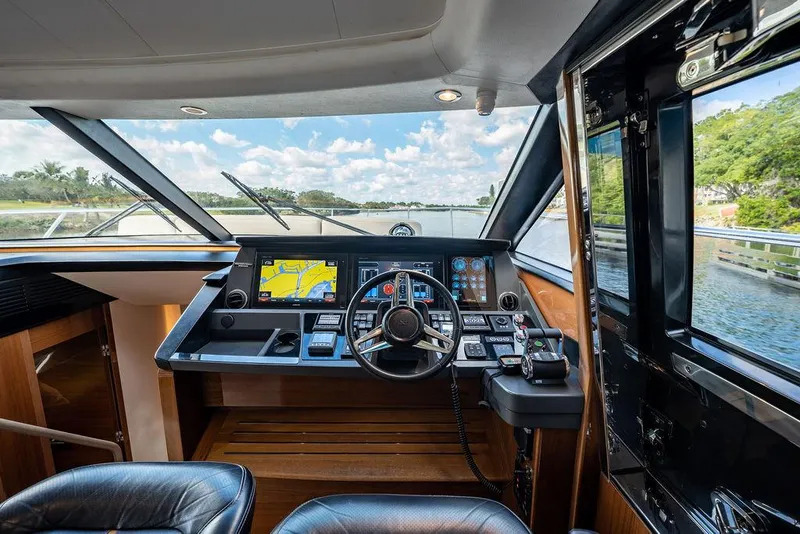 Slide: The Image of Princess 65 - Interior Helm - 2