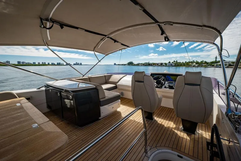 Slide: The Image of Princess 65 - Flybridge Helm - 3