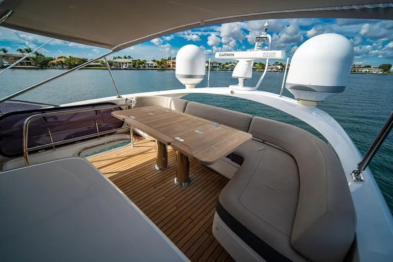 Slide: The Image of Princess 65 - Flybridge Seating - 4