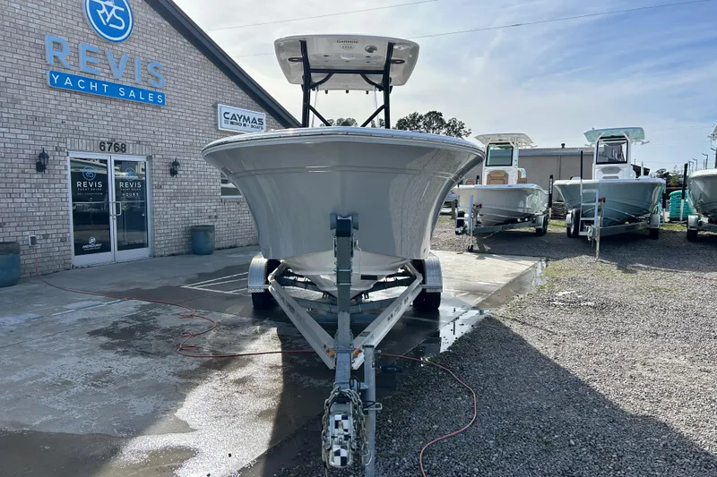 Slide: The Image of 2022 Sea Fox 228 Commander boat displayed at Revis Yacht Sales dealership. - 8