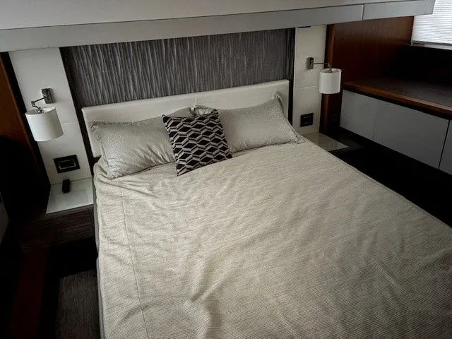Slide: The Image of Luxurious bedroom in Tiara Yachts C49 Coupe 2020. - 30