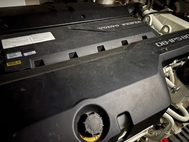 Slide: The Image of Volvo Penta D8-IPS800 engine in 2020 Tiara Yachts C49 Coupe. - 40
