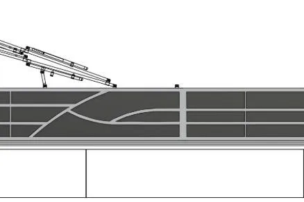 The Image of 2026 Bentley Pontoons 223 Navigator Tri-toon side view illustration. - 1
