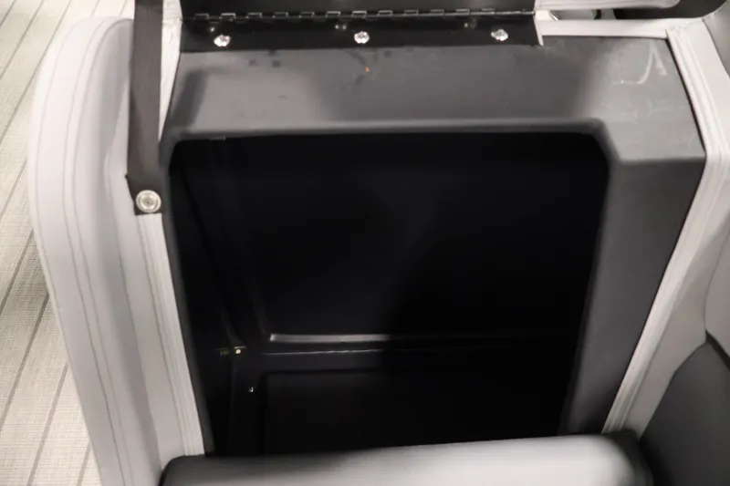 Slide: The Image of Storage compartment in 2026 Bentley Pontoons 223 Navigator Tri-toon boat interior. - 36