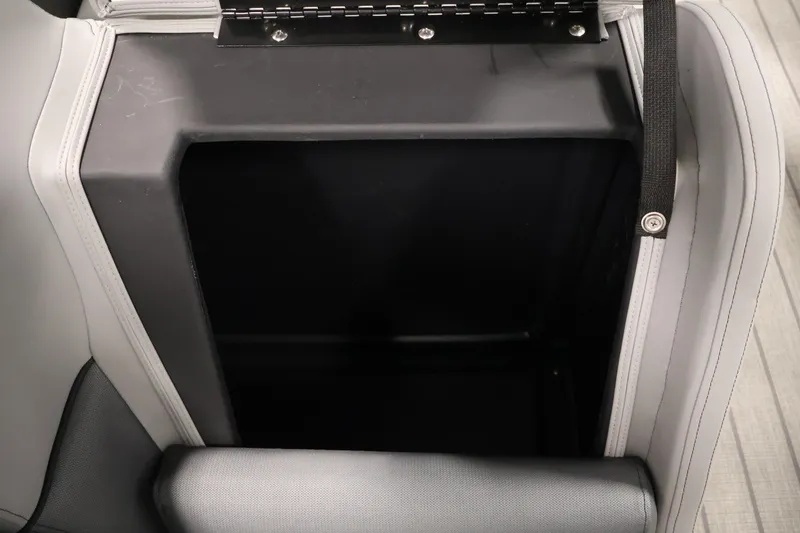 Slide: The Image of Storage compartment in 2026 Bentley Pontoons 223 Navigator Tri-toon boat. - 33