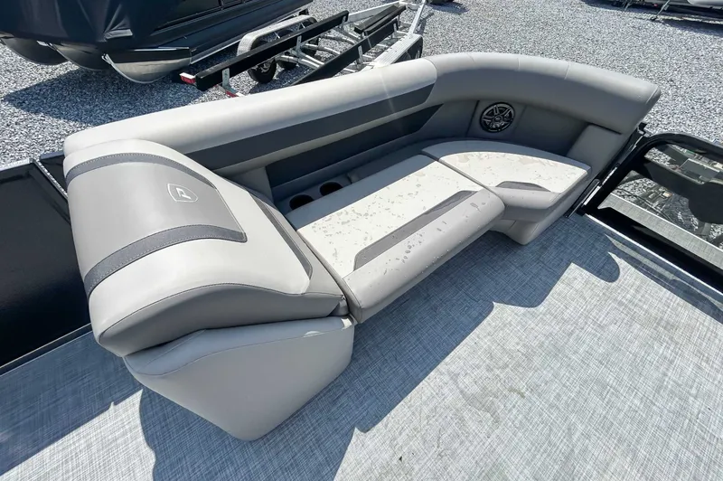 Slide: The Image of Luxurious seating in Premier 220 SUNSCAPE RL 2025 boat. - 12