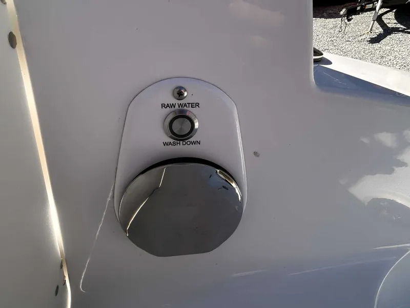 Slide: The Image of Tahoe 2150 boat, raw water washdown system, 2020 model. - 20