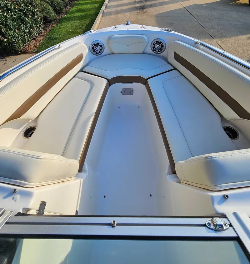Slide: The Image of Interior of 2017 Chaparral 216 SSi boat. - 11