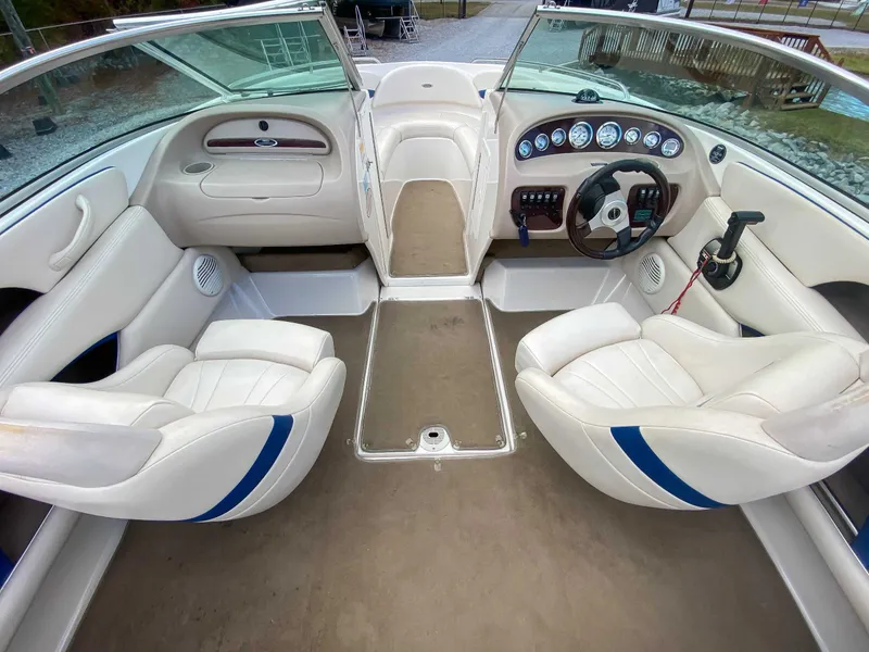 Slide: The Image of Interior of a 2000 Chaparral 216 SSi boat. - 11
