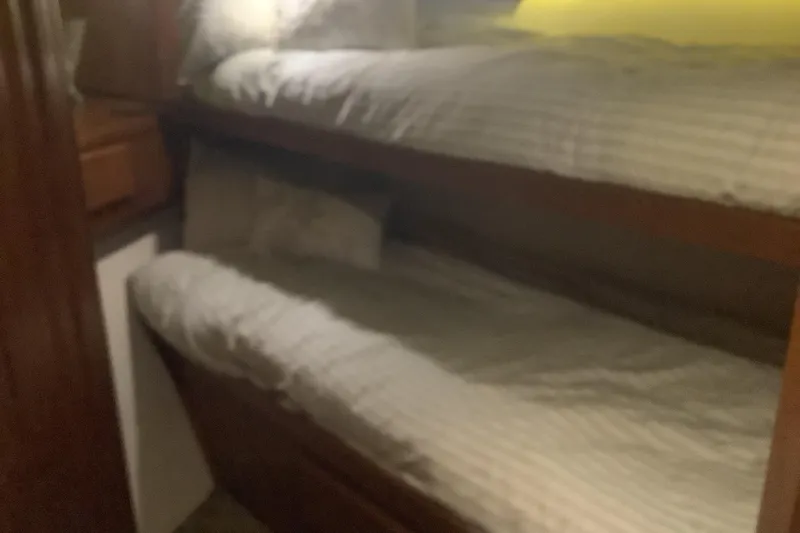 Slide: The Image of Bunk beds in 1994 Viking 50' Convertible Sportfish yacht cabin. - 23