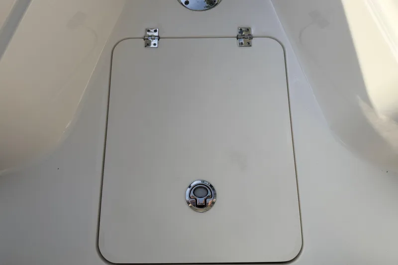 Slide: The Image of Hatch cover on 2022 Sea Fox 228 Commander boat deck. - 40