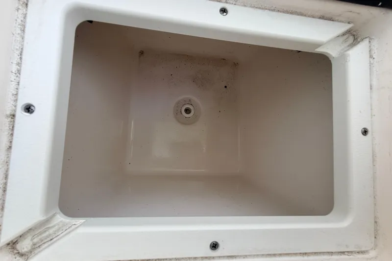 Slide: The Image of Storage compartment of 2022 Sea Fox 228 Commander boat, empty and clean. - 88