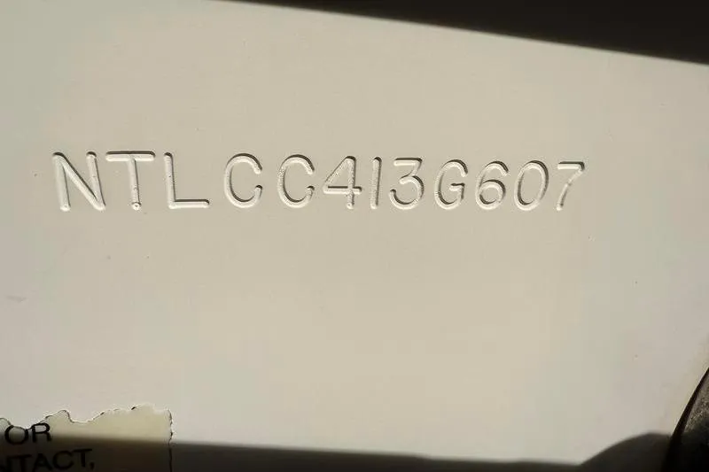 Slide: The Image of Hull identification number on 2007 Grady-White Bimini 306 boat. - 38